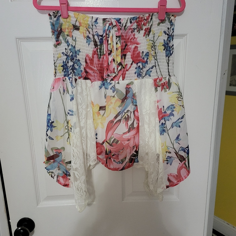 Strapless womans XL top